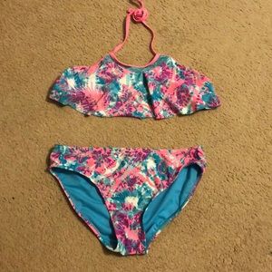 Two piece swim suit